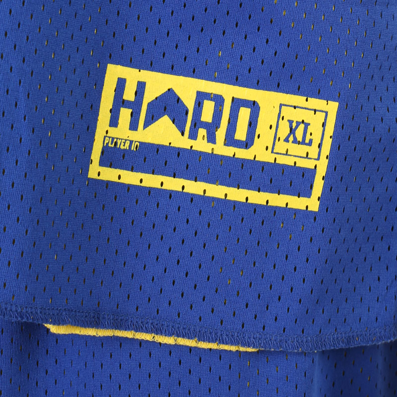 мужская синяя майка Hard Двухсторонняя Hard Hard navy/yellow-1 - цена, описание, фото 4
